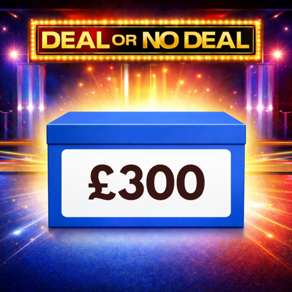 BOX 3 - £300 CASH OR "SPIN THE WHEEL"