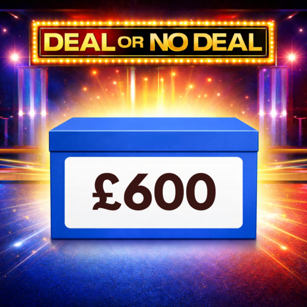 BOX 6 - £600 CASH OR "SPIN THE WHEEL"