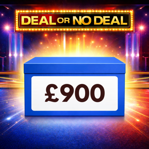 BOX 9 - £900 CASH OR "SPIN THE WHEEL"