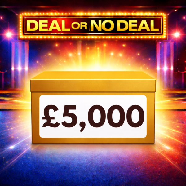 BOX 24 - £5,000 CASH OR "SPIN THE WHEEL"