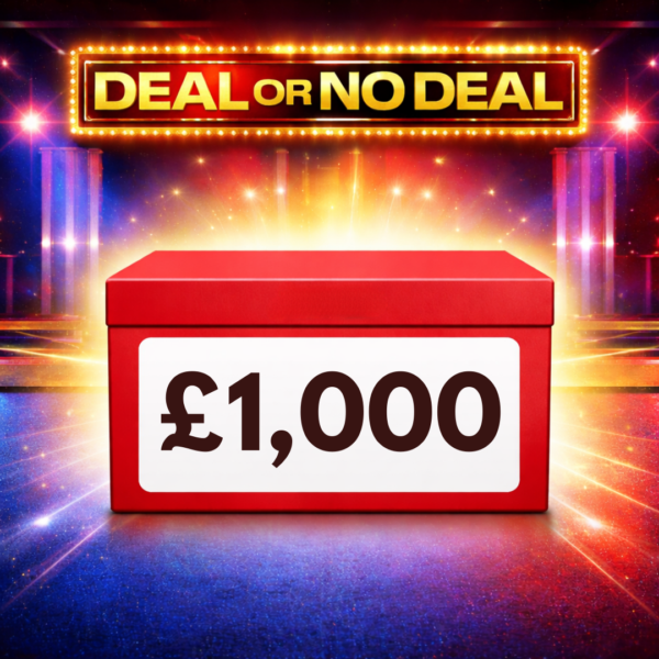 BOX 10 - £1,000 CASH OR "SPIN THE WHEEL"