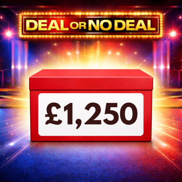 BOX 11 - £1,250 CASH OR "SPIN THE WHEEL"