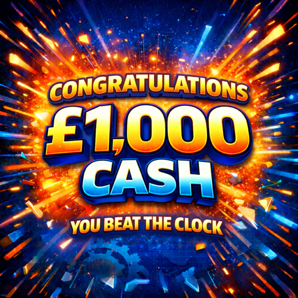 £1,000 CASH - HIT THIS INSTANT, END THE GAME!