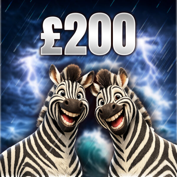 🦓 Zebras | £200 Cash (Doubled If Last In Set)