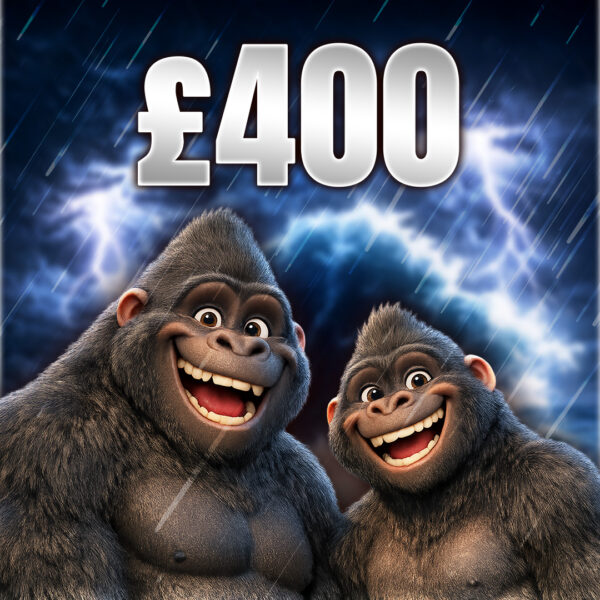 🦍 Gorillas | £400 Cash (Doubled If Last In Set)