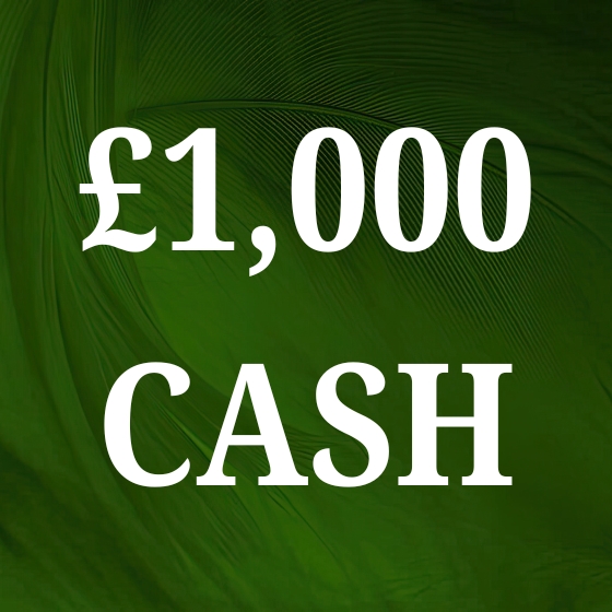 £1,000 Cash