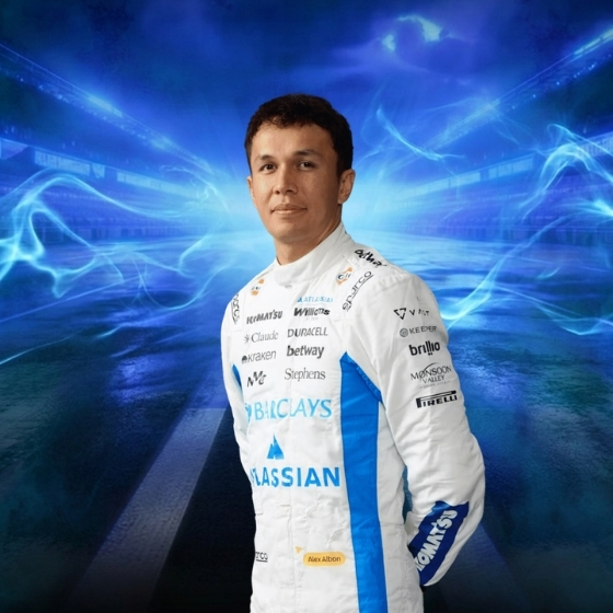 Alex Albon | -7 points | £50 Cash