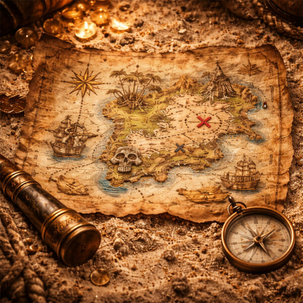 Treasure Map £75 Cash - 5 Points