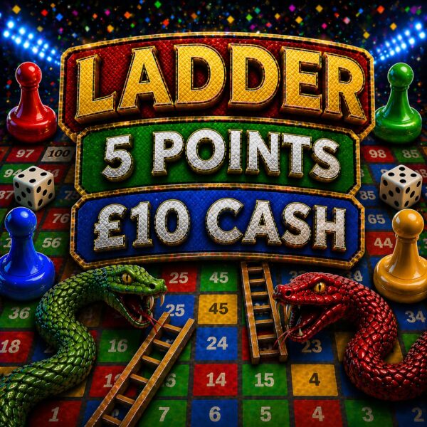 Ladder | 5 points | £10 Cash