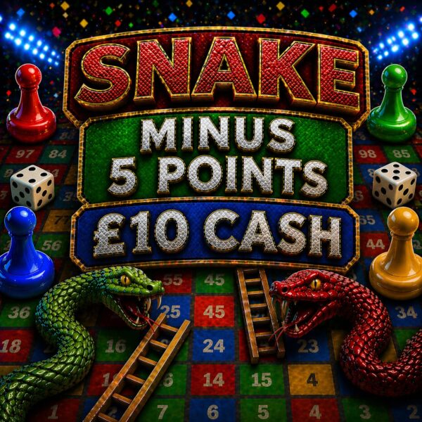 Snake | -5 points | £10 Cash
