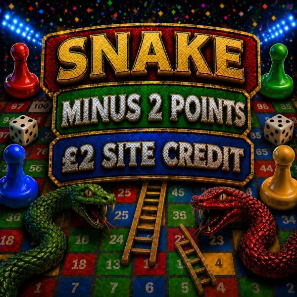 Snake | -2 points | £2 Site Credit
