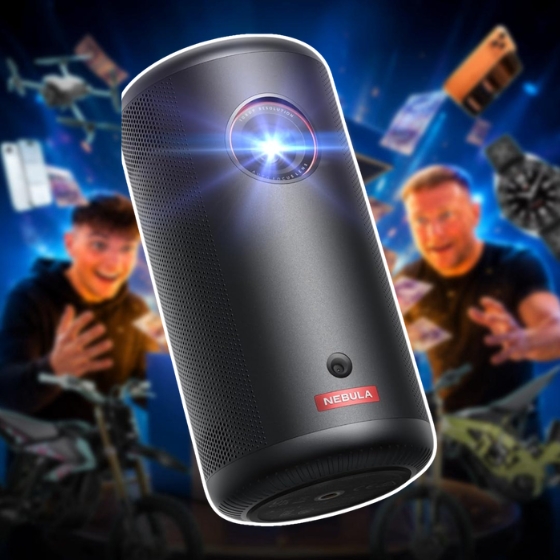 Nebula Capsule 4 Portable Projector Or £375 Cash