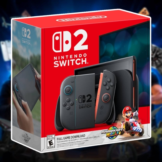 Nintendo Switch 2 + Mario Kart World Bundle Or £300 Cash