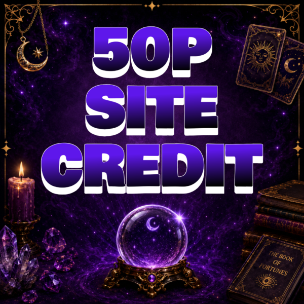 🔮 50P SITE CREDIT