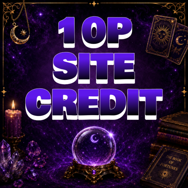 🔮 10P SITE CREDIT
