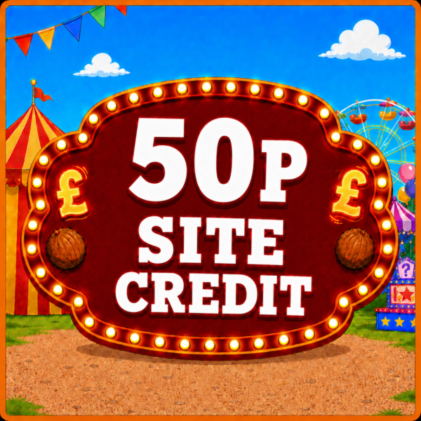 🥥 50P SITE CREDIT