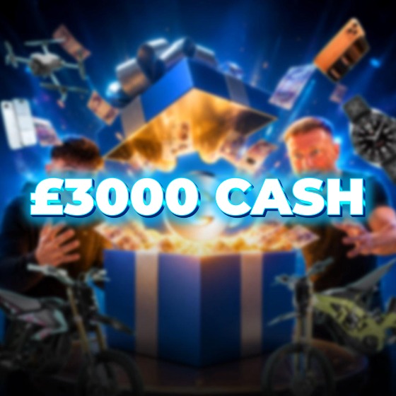 £3,000 Cash