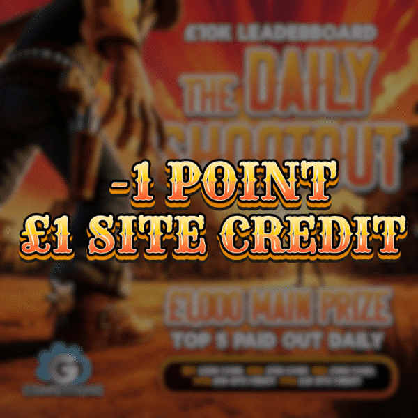 £1 Site Credit | -1 Point | GONE 9PM