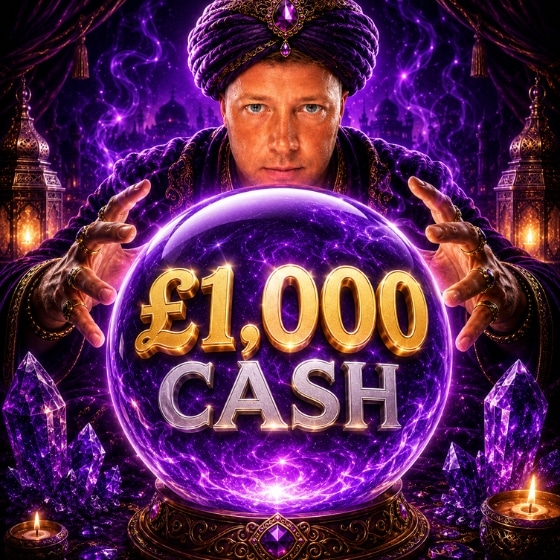 £1,000 Cash