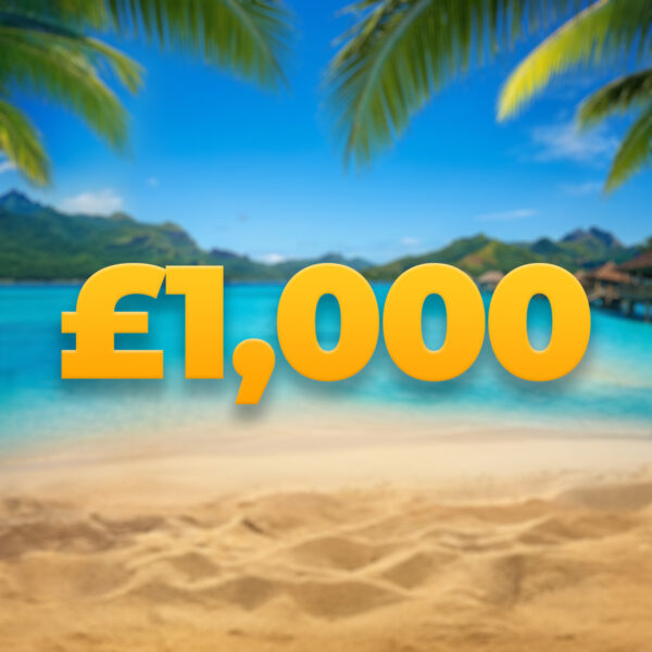 £1,000 Cash