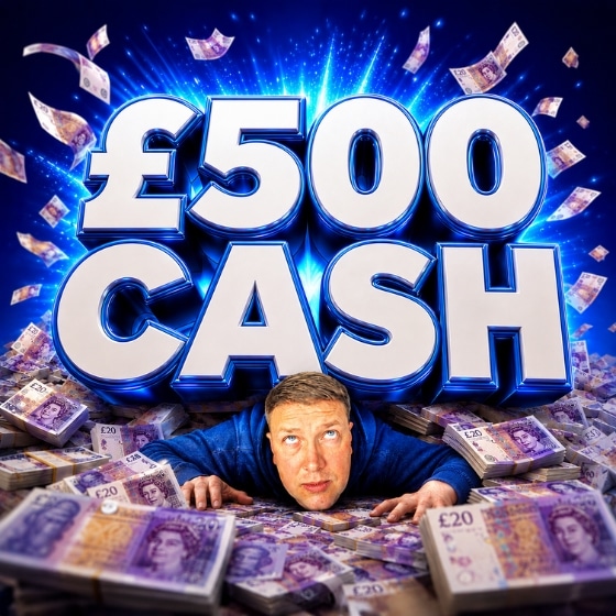 £500 Cash