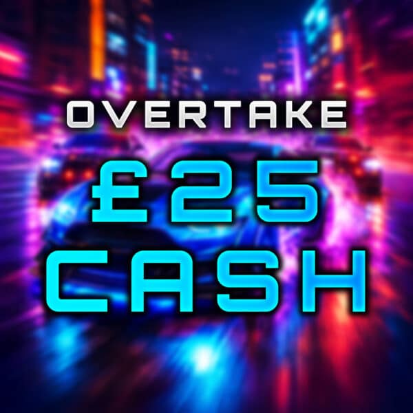 🏎️ Overtake | 6 points | £25 Cash