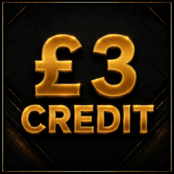 £3 SITE CREDIT