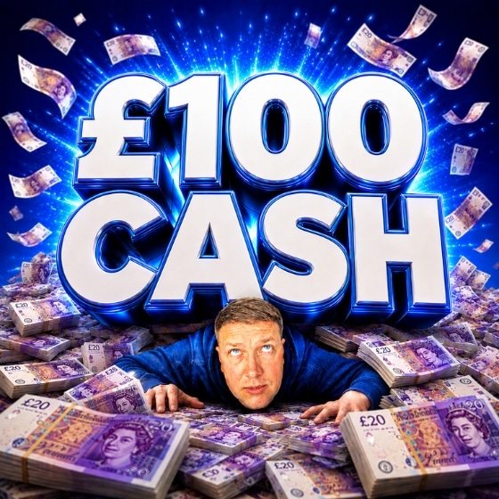 £100 Cash