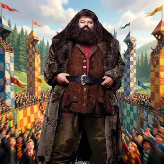 Rubeus Hagrid | 6 points | £25 Cash