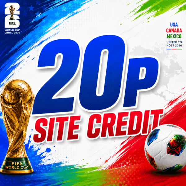 20P SITE CREDIT