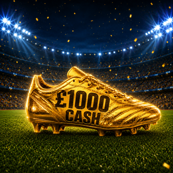 £1,000 CASH - FIND THE GOLDEN BOOT, END THE GAME!