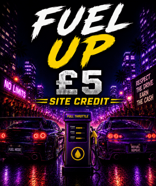 ⛽ Fuel Up – £5 Site Credit | 3 points