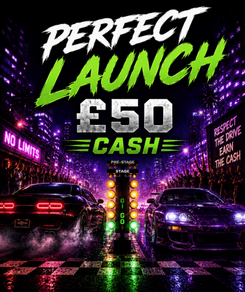🎯 Perfect Launch – £50 Cash | 7 points