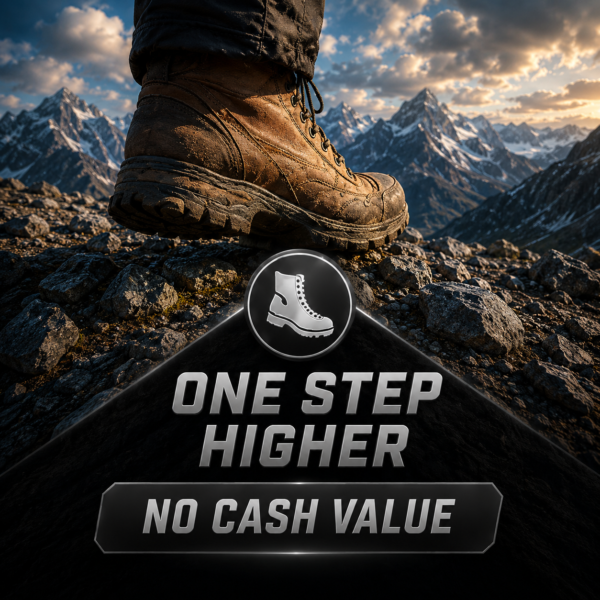 🥾 One Step Higher | 1 Point