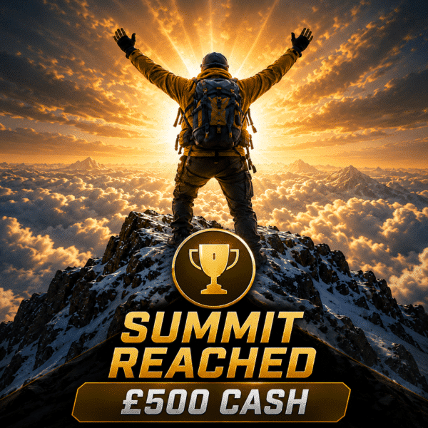 🏆 Summit Reached | 10 Points | £500 Cash