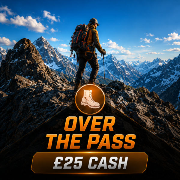 🥾 Over the Pass | 6 Points | £25 Cash