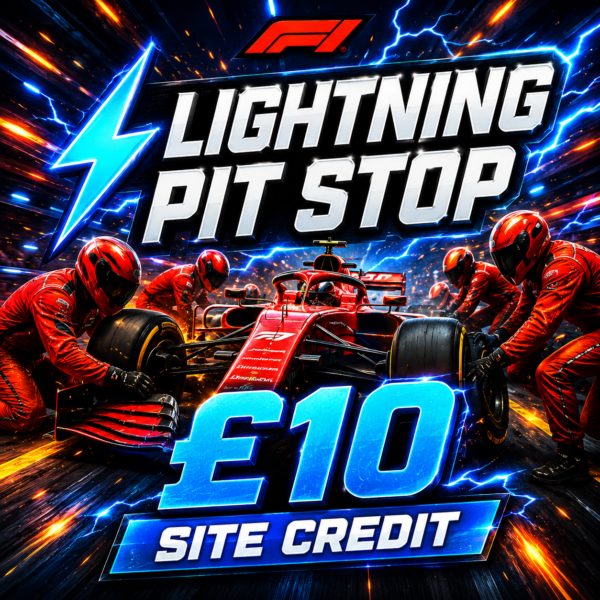 🔧 Lightning Pit Stop | 4 points | £10 Site Credit