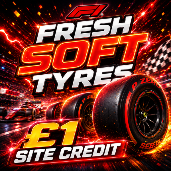 🛞 Fresh Soft Tyres | 1 point | £1 Site Credit