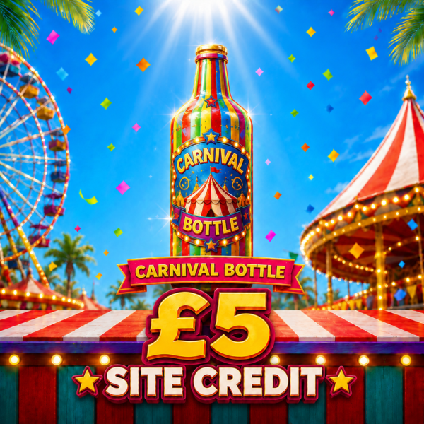 CARNIVAL BOTTLE - £5 SITE CREDIT