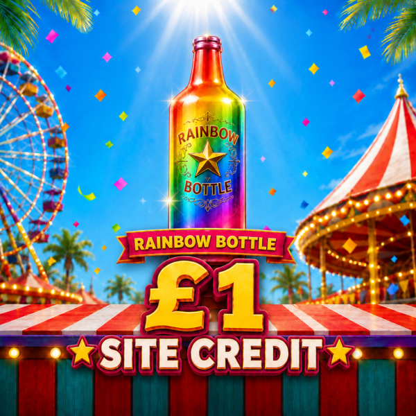 RAINBOW BOTTLE - £1 SITE CREDIT