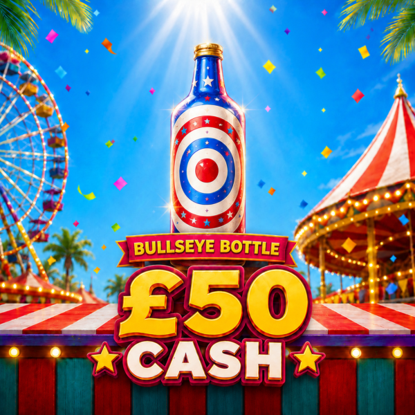 BULLSEYE BOTTLE - £50 CASH