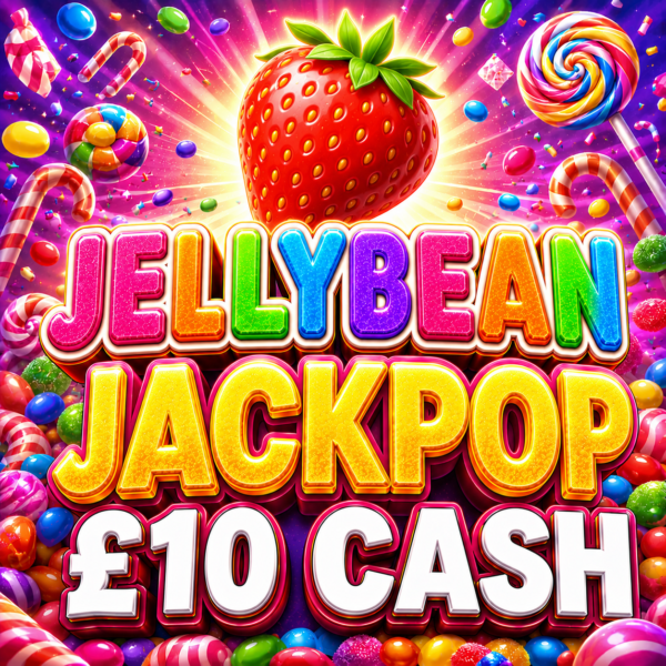 🫘 Jelly Bean Jackpot | 5 Points | £10 Cash
